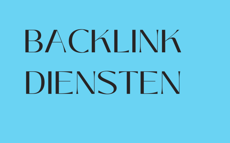 backlink diensten